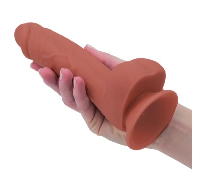 Addiction - Realistyczne Dildo Steven 19 cm Karmelowe